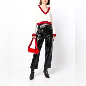 Alice + Olivia Hayden cable knit Jumper Sweater